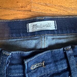 Madewell Dark Blue Denim Jeans. Waist size 31